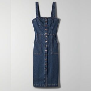 Aritzia Denim Forum The Jacklyn Dress